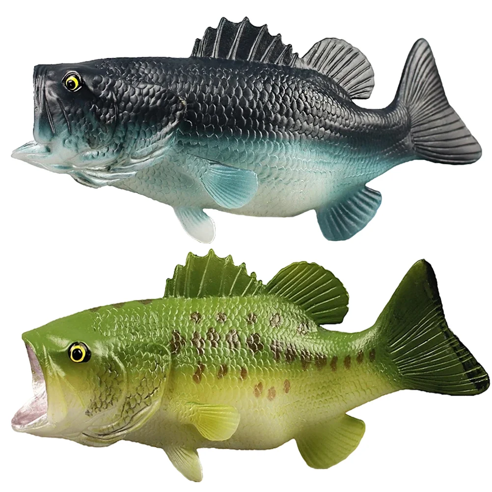 

2 Pcs Solid Artificial Fish Child House Decorations Home Decoraciones Para Salas Casa Plastic Toy