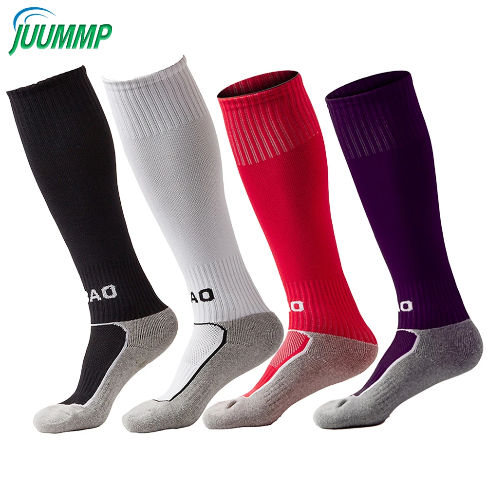 

1Pair Sports Youth Kids Soccer Socks for Boys Girls, Youth Knee High Athletic Sports Football Gym School Team Pack Children