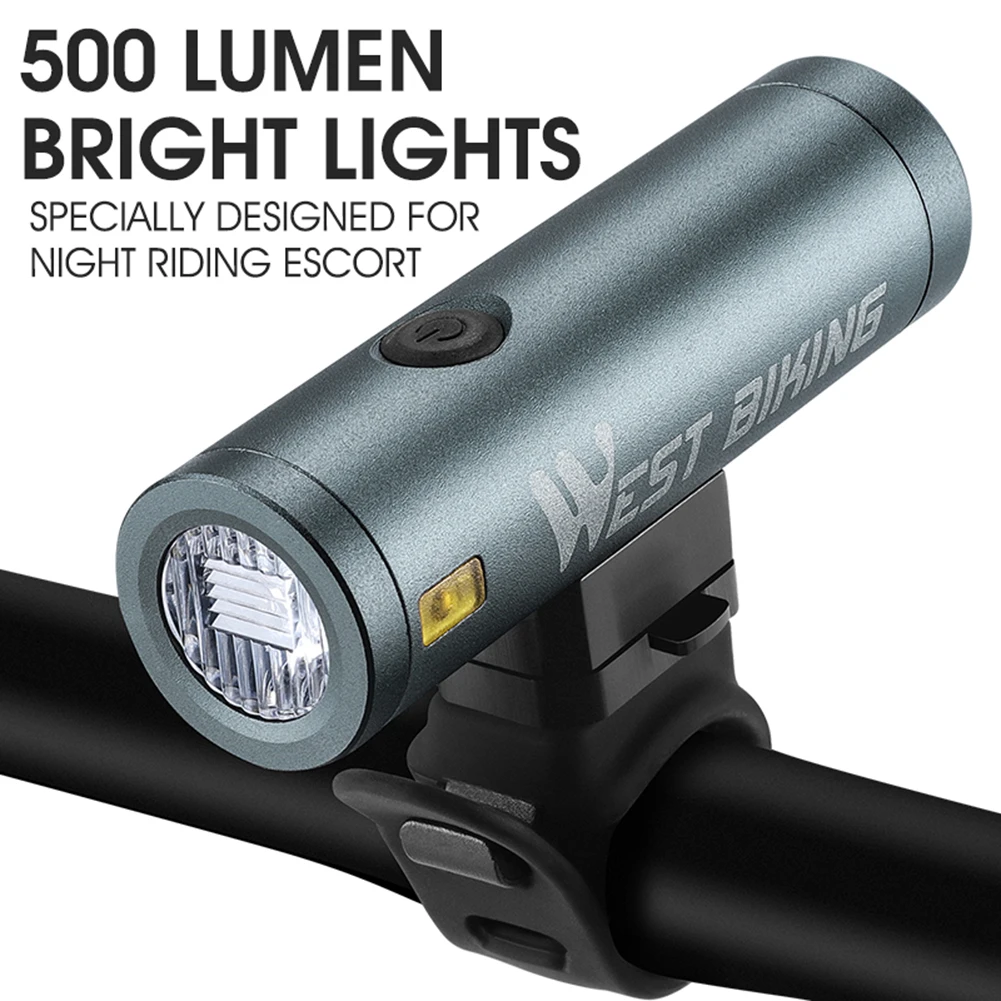 

Светодиодная Водонепроницаемая велосипедная фара, фонарь для ночной езды с зарядкой от USB, безопасный фонарь с аккумулятором большой емкос...