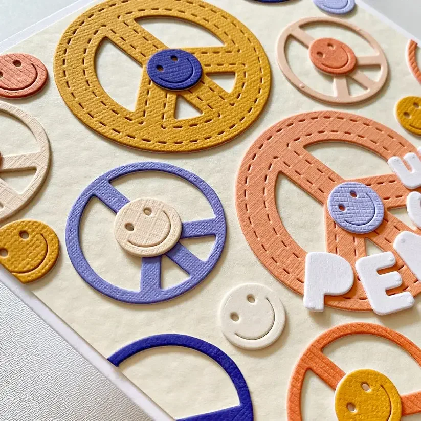 Piggy Craft металлические штампы для резки форма рамка в форме цветка скрапбук нож