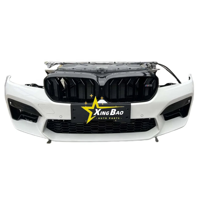 Фото Оригинальный передний бампер для BMW 5 серии G30 G38 F90, модифицированный под M5, с решеткой радиатора, для кузовного обвеса 2021 года. №2