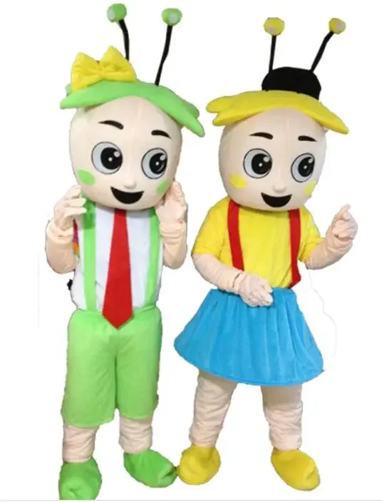 Костюм талисмана маленькой пчелки нарядное платье костюм с героями мультфильмов