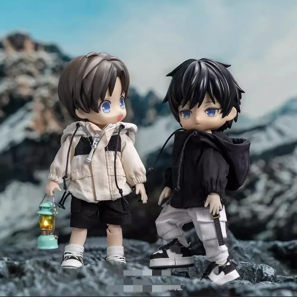 Yuri уличная куртка пальто повседневная спортивная одежда костюм для OB11 P9 1/12 BJD