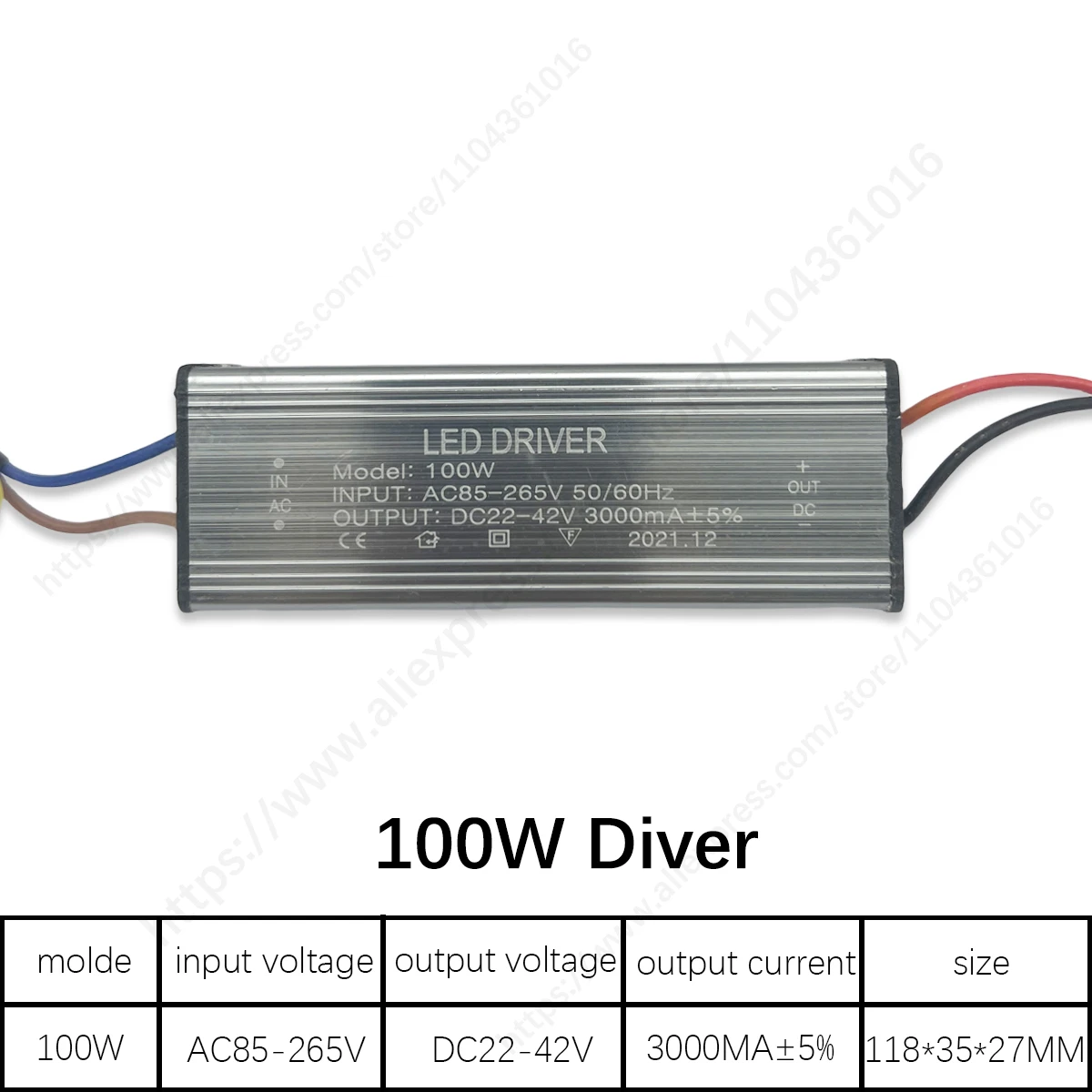 

Трансформатор освещения 30 Вт, 50 Вт, 60 Вт, 80 Вт, 100 Вт