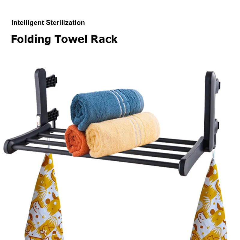 

Электрическая вешалка для полотенец для ванной комнаты, стерилизационная вешалка для полотенец, нагревательная настенная вешалка для тепл...