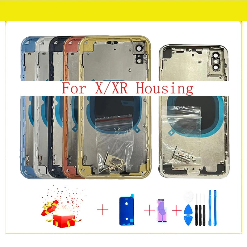 

Back Cover Housing Is Used to Replace for IPhone X XR XSM Battery Cover with a Side Button