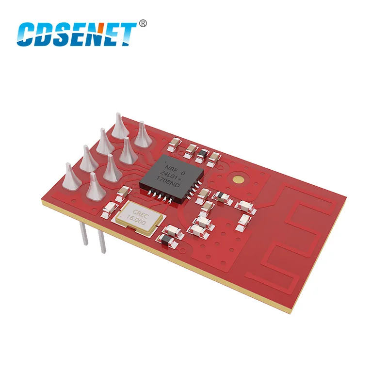 2,4 ГГц nRF24L01 радиочастотный модуль беспроводной трансивер CDSENET E01-ML01D SPI nRF24L01P 2,4 ГГц передатчик и приемник для Arduino
