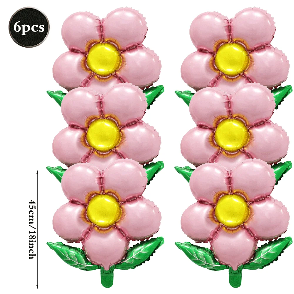 

Сказочный воздушный шар 32 дюйма с градиентом и радугой, номер 1, 2, 3, 4, воздушные шары для девочек на первый день рождения, маленький цветок, сказочная бабочка, украшения для вечеринки