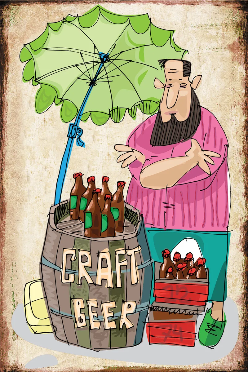 

Жестяной знак, Настенный декор, украшение для пивного сада, уличные металлические пластины, напитки, Tiki, бар, винтажный игровой зал, постер д...