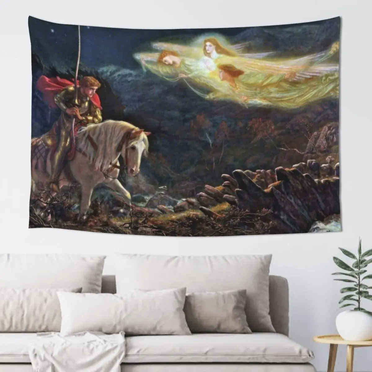 Винтажный артритский гобелен декор комнаты эстетический настенные украшения