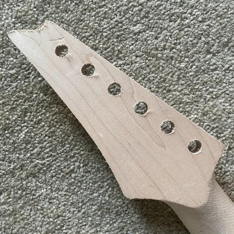 JN322 SEMI отделка 6-струнная электрогитара гриф без ладов натуральный клен краски