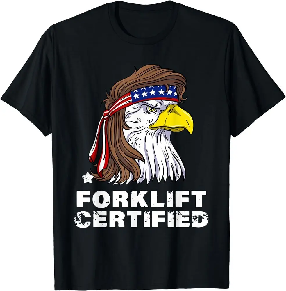 Новая ограниченная серия футболок с вилочным захватом сертифицированный Орел