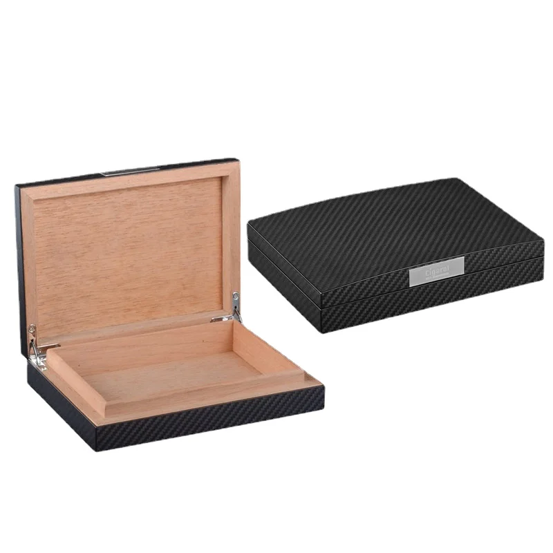 

Matte cigar box 6 pack cigar moisturizing box
