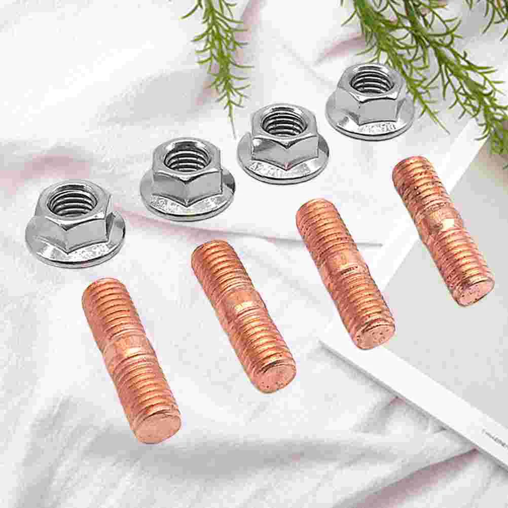 

8Pcs T3 T4 Turbosuperchager High Strength Twin Stud M10 x 150 Car Turbocharger