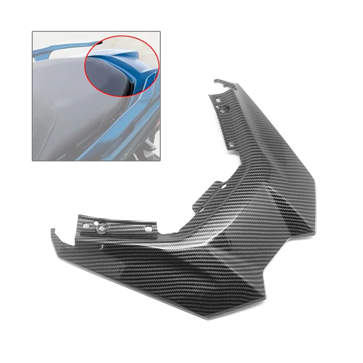 Обтекатель из углеродного волокна для мотоцикла верхняя задняя обложка TMAX530 XP