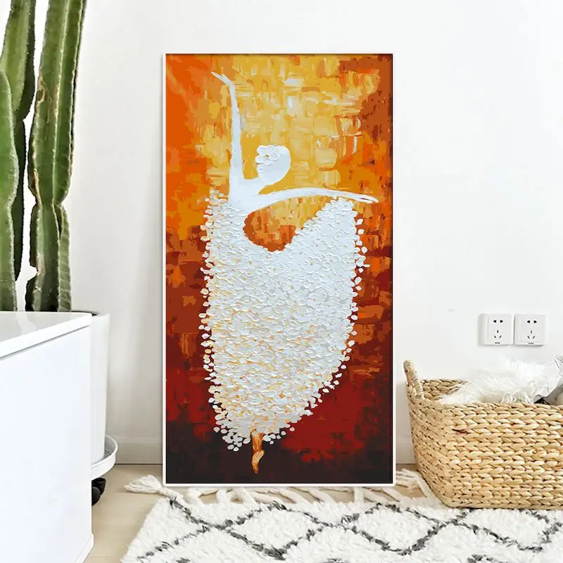 

Картина по номерам «Балерина», 60 х120 см