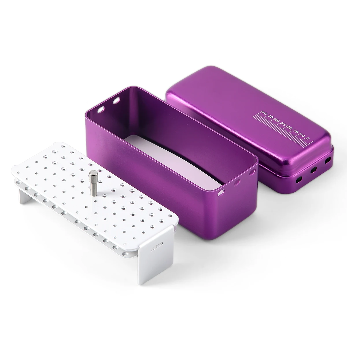 AZDENT Dental 72 отверстия эндобокс стоматологическая алюминиевая дезинфекционная