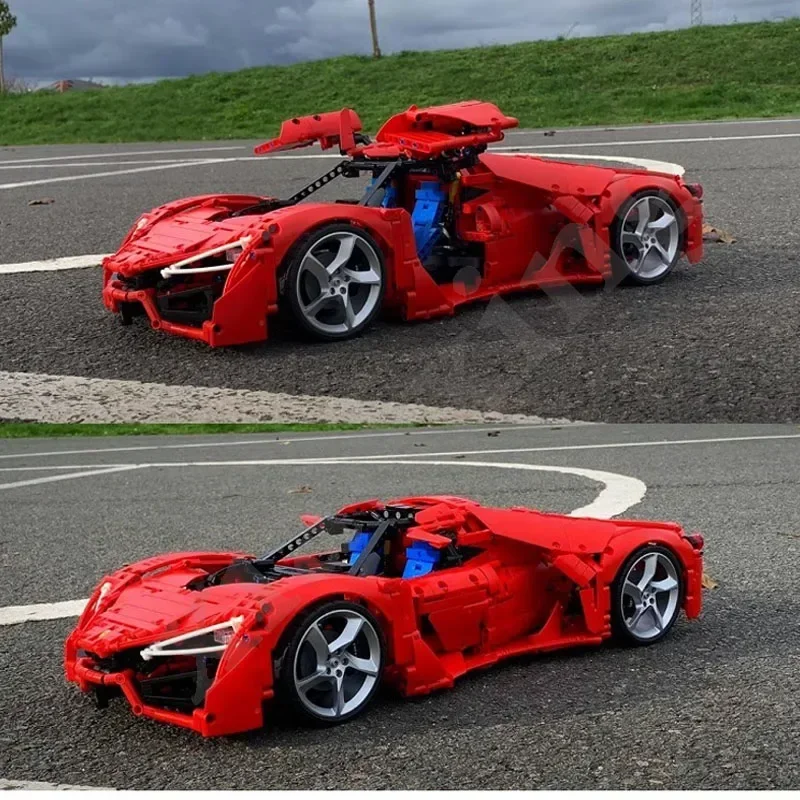 MOC-127902 Racing F80 Concept Car 42143 Speed Formula 2636PCS Assembly MOC Building Blocks DIY Christmas Gift