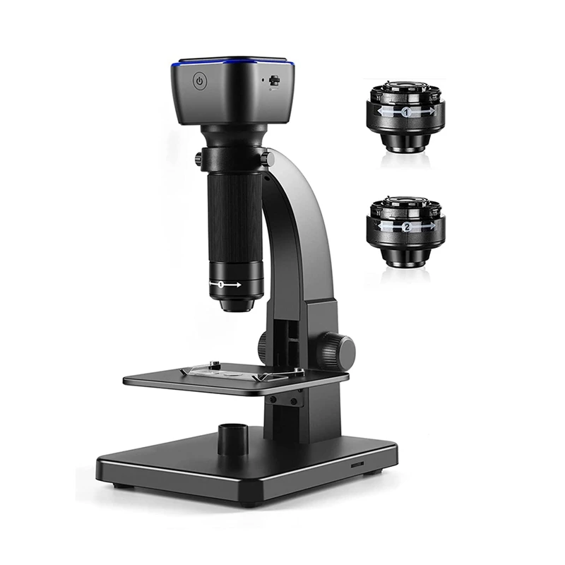 

GTBL 2000X Biological Digital Microscope Wifi USB Microscope With Digital & Microbial Lens With 11 Adjustable LED