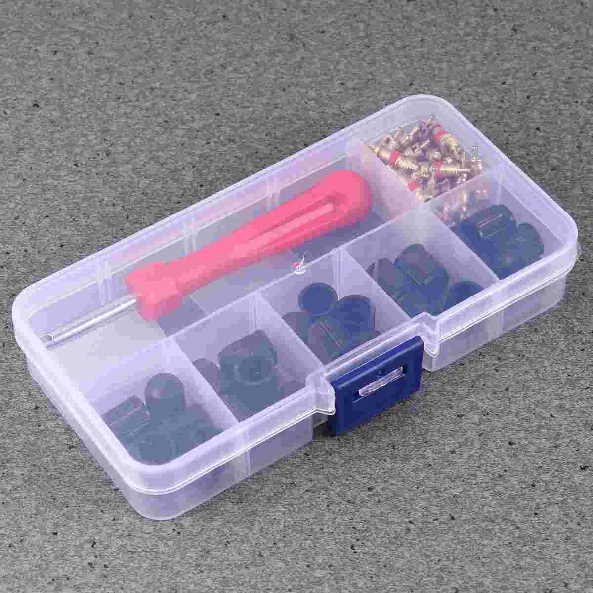 

61pcs Auto Car Core Wrench Practical Removal Tool Tire Mounting Tool Motorbike Core Tool (Set 5) Inspection tools