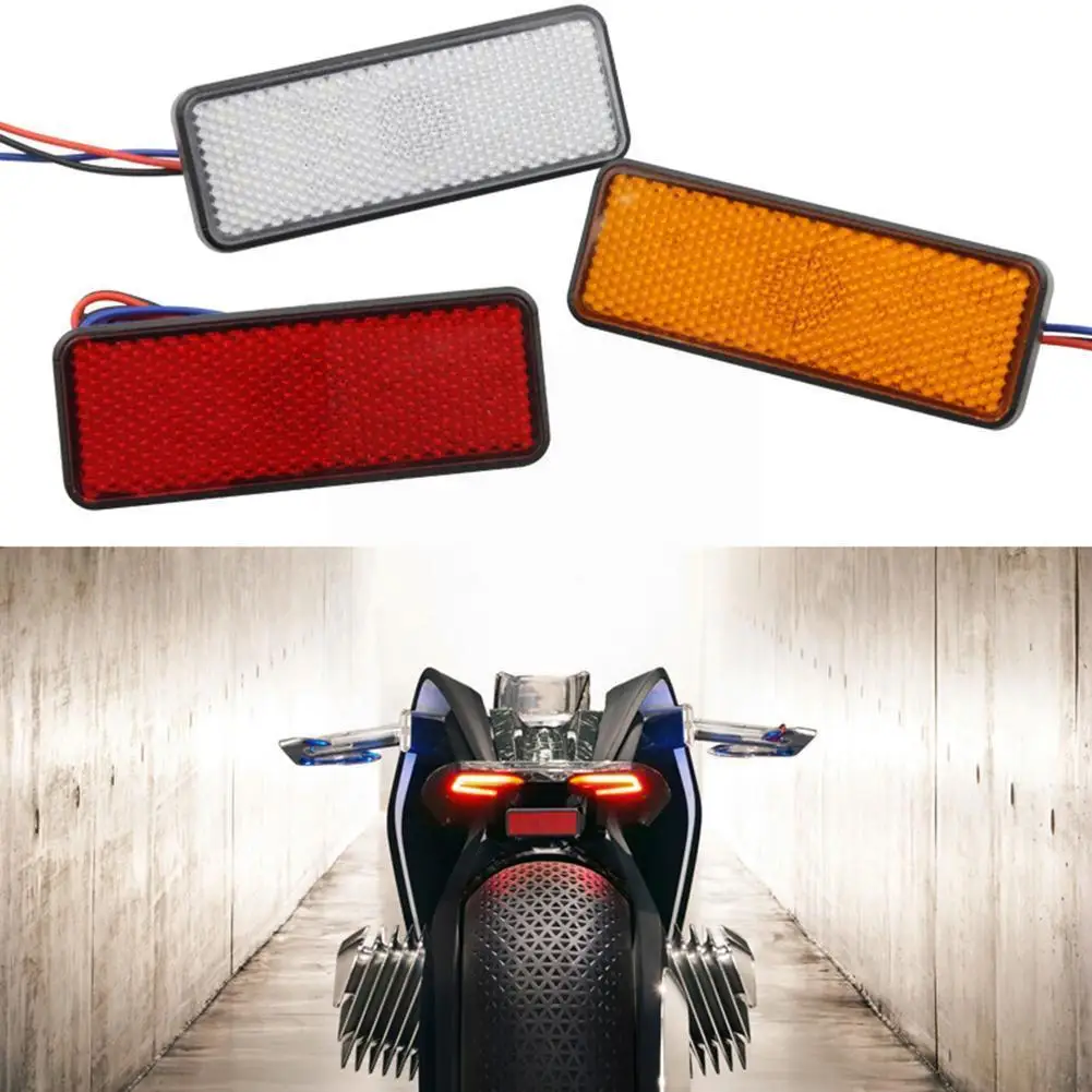 

Led Rear Tail Lights Motorcycle Lighting Moto Tail Brake Light Indicator Lamp Universal For Racer Atv Red Rear Tail Brake T A6t0