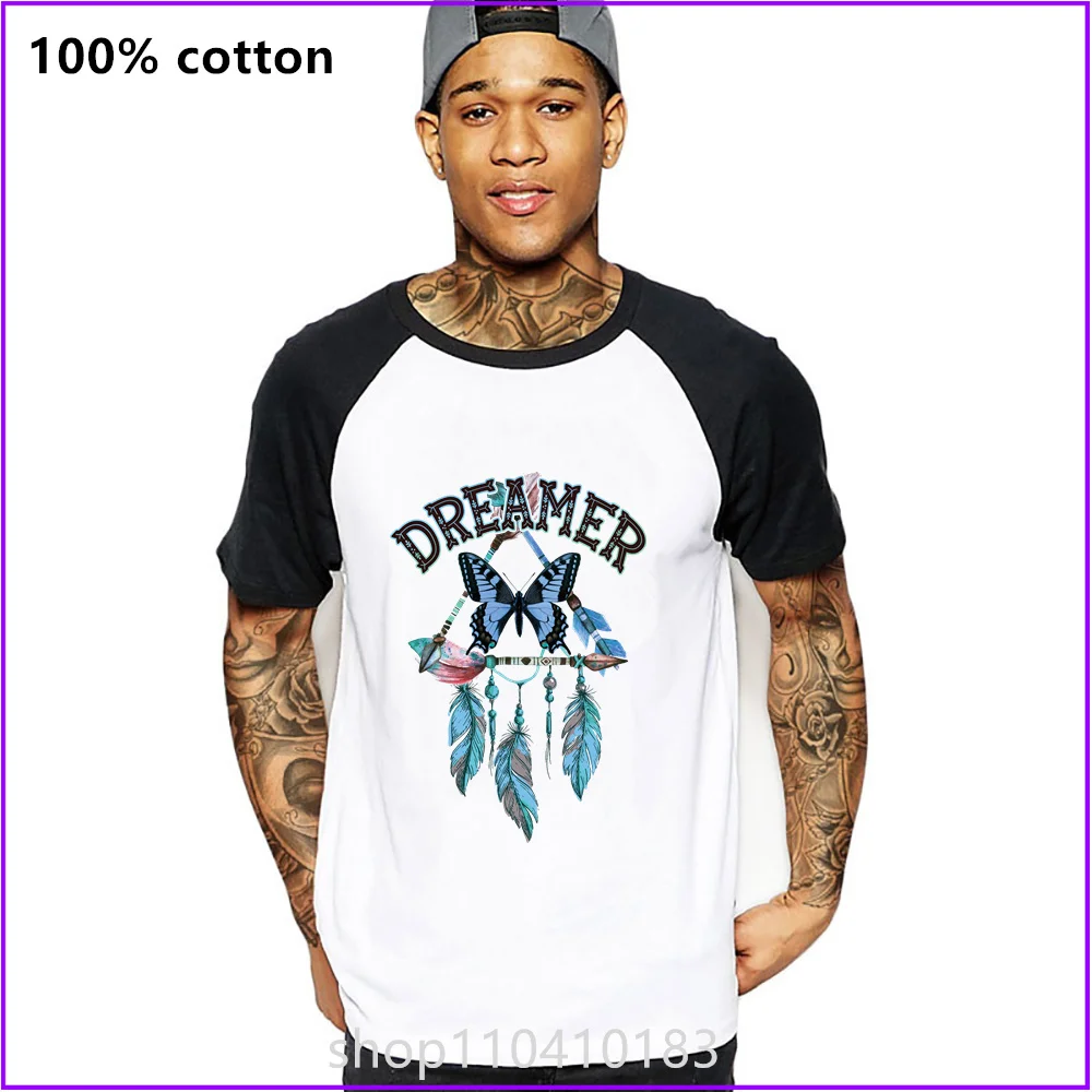 Dream Catcher Basilio Butterfly T Shirts For Men'S Women Tshirt T-Shirt New Styles Golf American Apparel Screen Printing Anime C