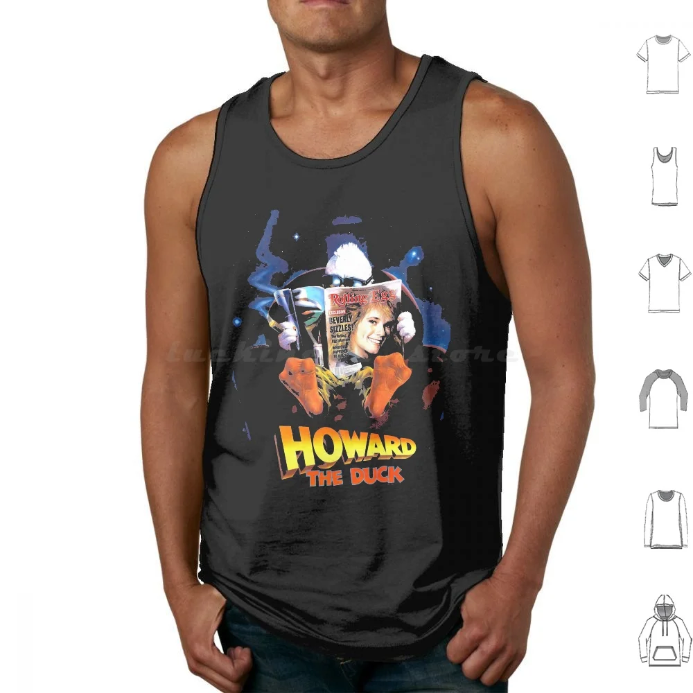 

Howard The Duck Tank Tops Print Cotton Run The Jewels Cover Music Rap Killer Mike Meow The Jewels Howard The Duck