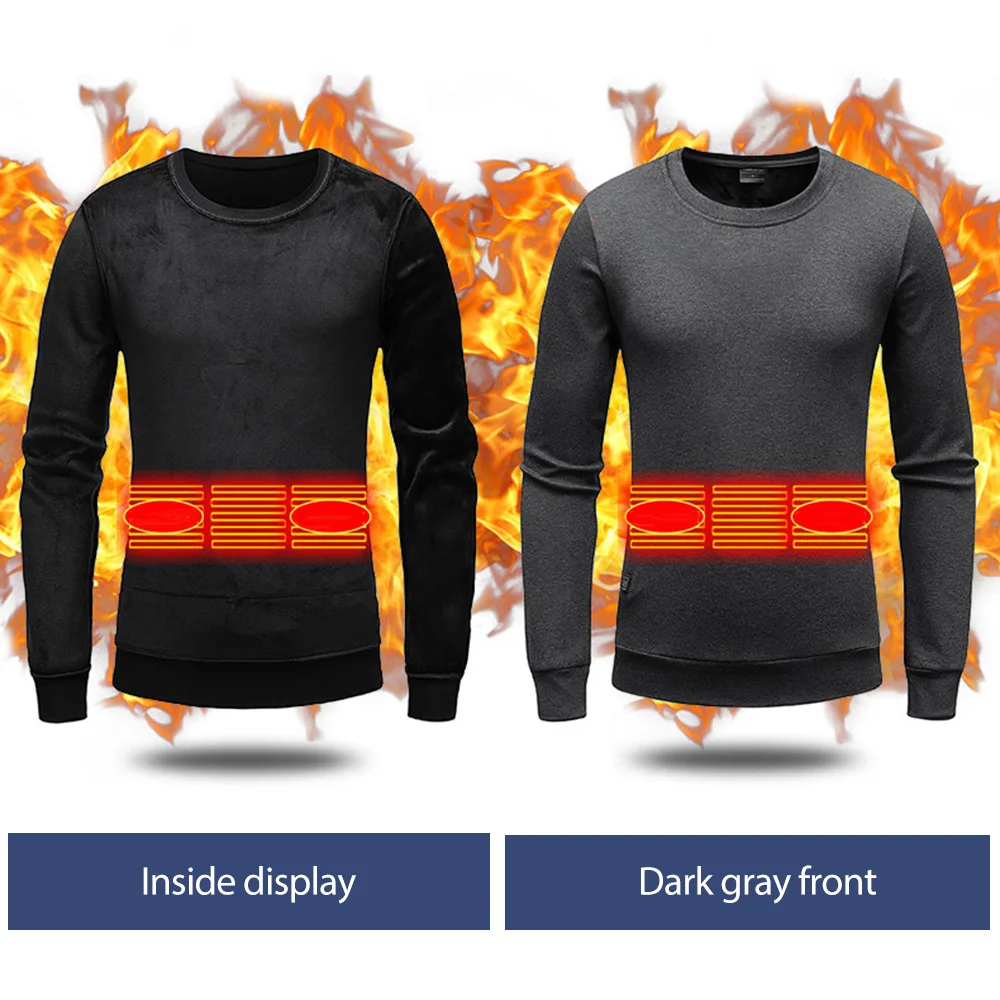 

6 Areas Heated Jacket Winter Men'S Heating Jacket USB Heater Electric Jackets For Men Hiking Camping Clothing Chaquetas