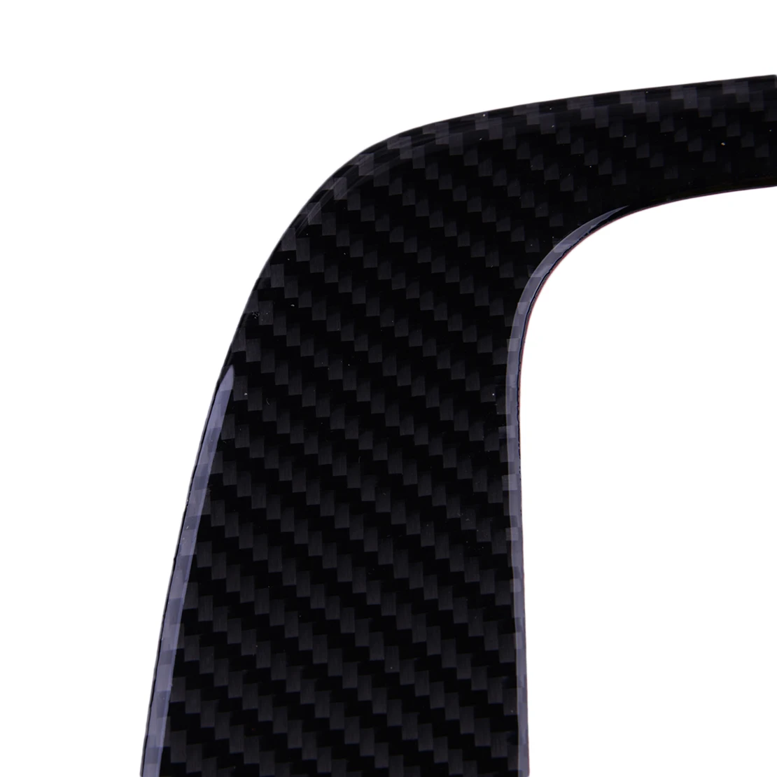 Черная рамка центральной консоли из углеродного волокна отделочная крышка