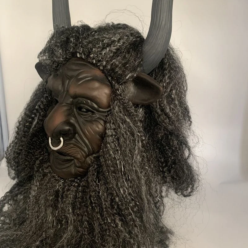 Латексная маска на все лицо для взрослых брендовый костюм Soulman Хэллоуин с большим