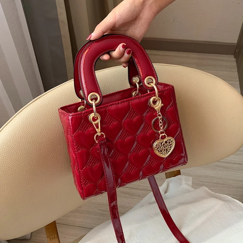 

Женская брендовая роскошная сумка-тоут, Высококачественная классическая стеганая сумка с квадратными ручками, женские сумки через плечо, 2023