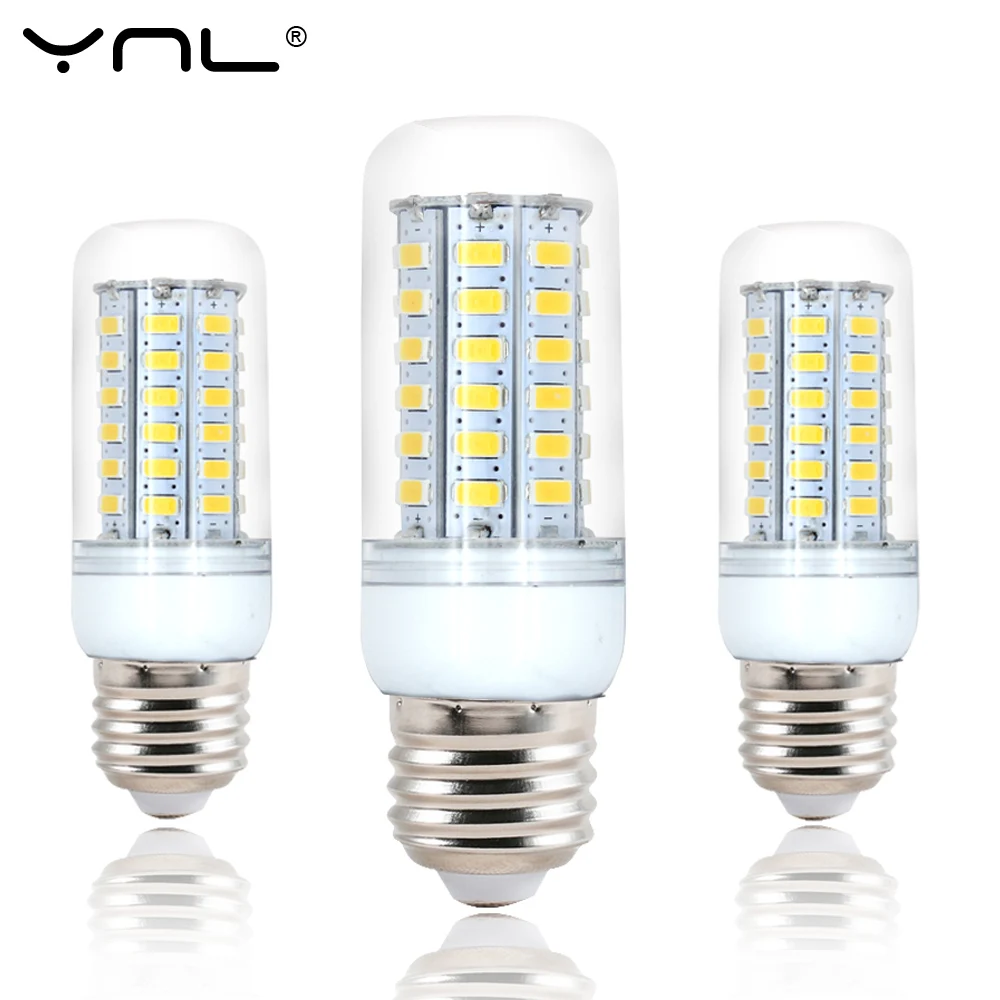 

Светодиодная лампа YNL E27, 220В, 24-96 SMD 5730, холодный/теплый белый