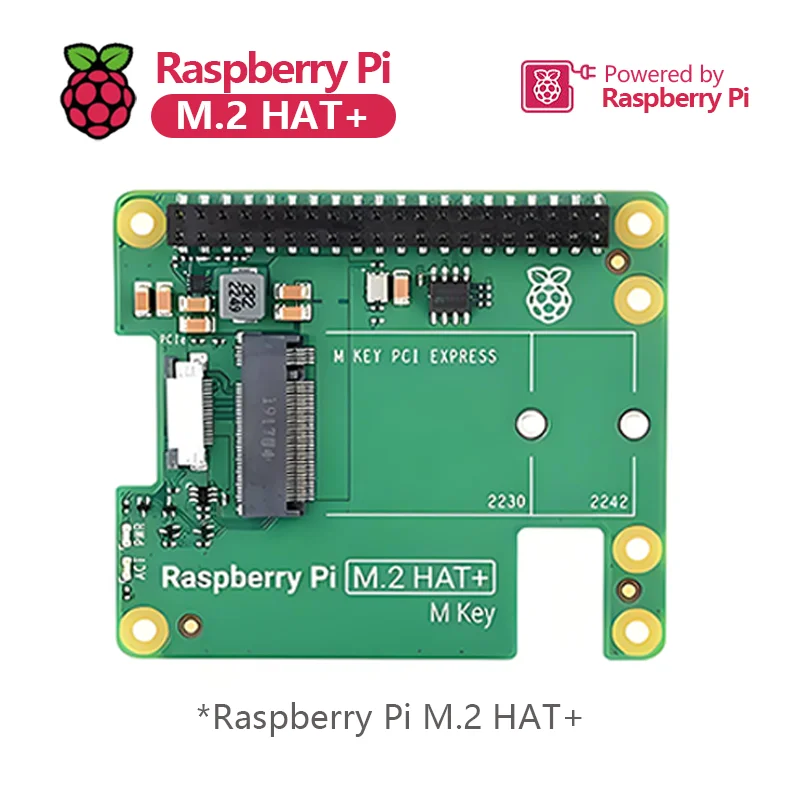 Raspberry Pi 5 официальная PCIe на M.2 NVMe SSD HAT + для