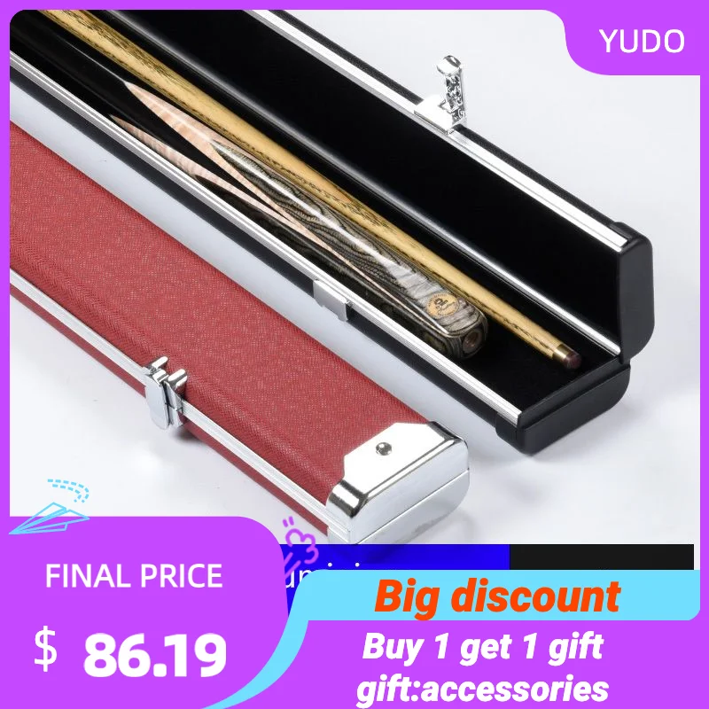 

O'min Snooker Cue Box 3/4 Aluminum Alloy Rod Box Billiard Stick One piece Snooker Cue Box Excellent Billiards Accessories