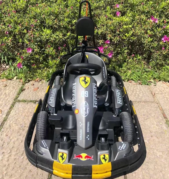 

2023 new go kart cheap price fast safe for kid ride on car electric racing to kart