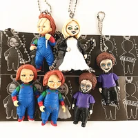 tomy bride of chucky seed of chucky figure tiffanay pendant ornaments tabletop decoration children present