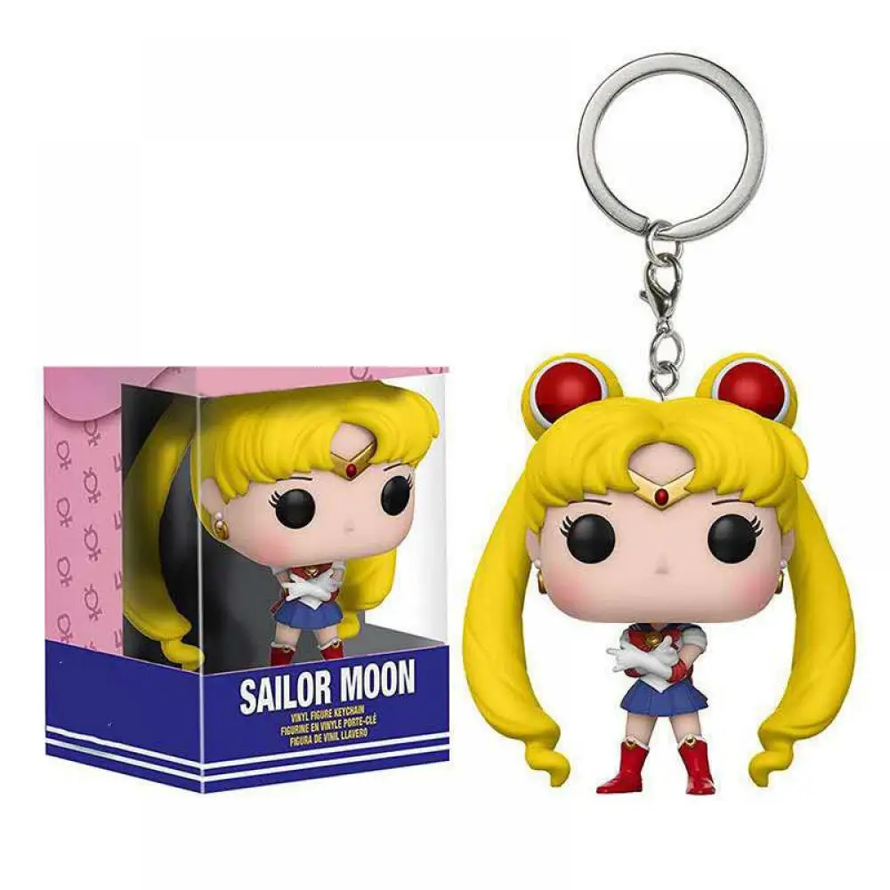 Сейлор Мун Цукино Усаги Модель Гаражный комплект Ключ с пряжкой Рюкзак кулон