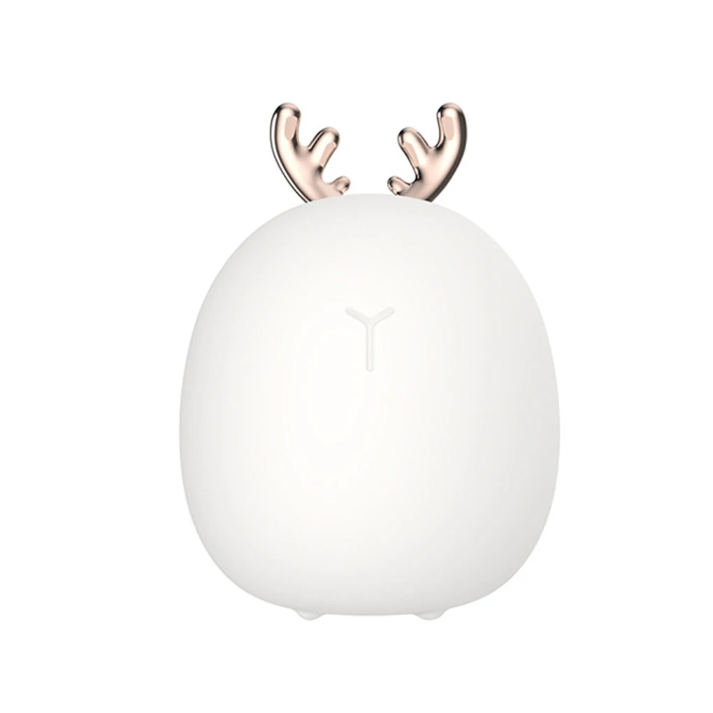 

Светодиодный прикроватный ночник с милым рисунком, силиконовая лампа с сенсорным управлением, освесветильник для спальни, s-образный инстр...