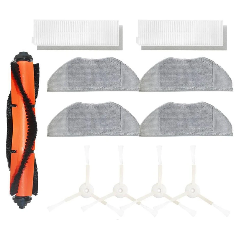 Набор для пылесоса Xiaomi Mijia G1 MJSTG1, основная и боковая щетки, фильтр, салфетка для мытья посуды, запчасти для бытовой техники, замена