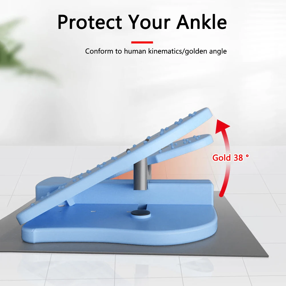 

Mini Leg Exercise Board Portable Standing Inclined Pedals Fitness Equipment Trainer Foot Stool Sturdy Non-Slip for Gym Traveling
