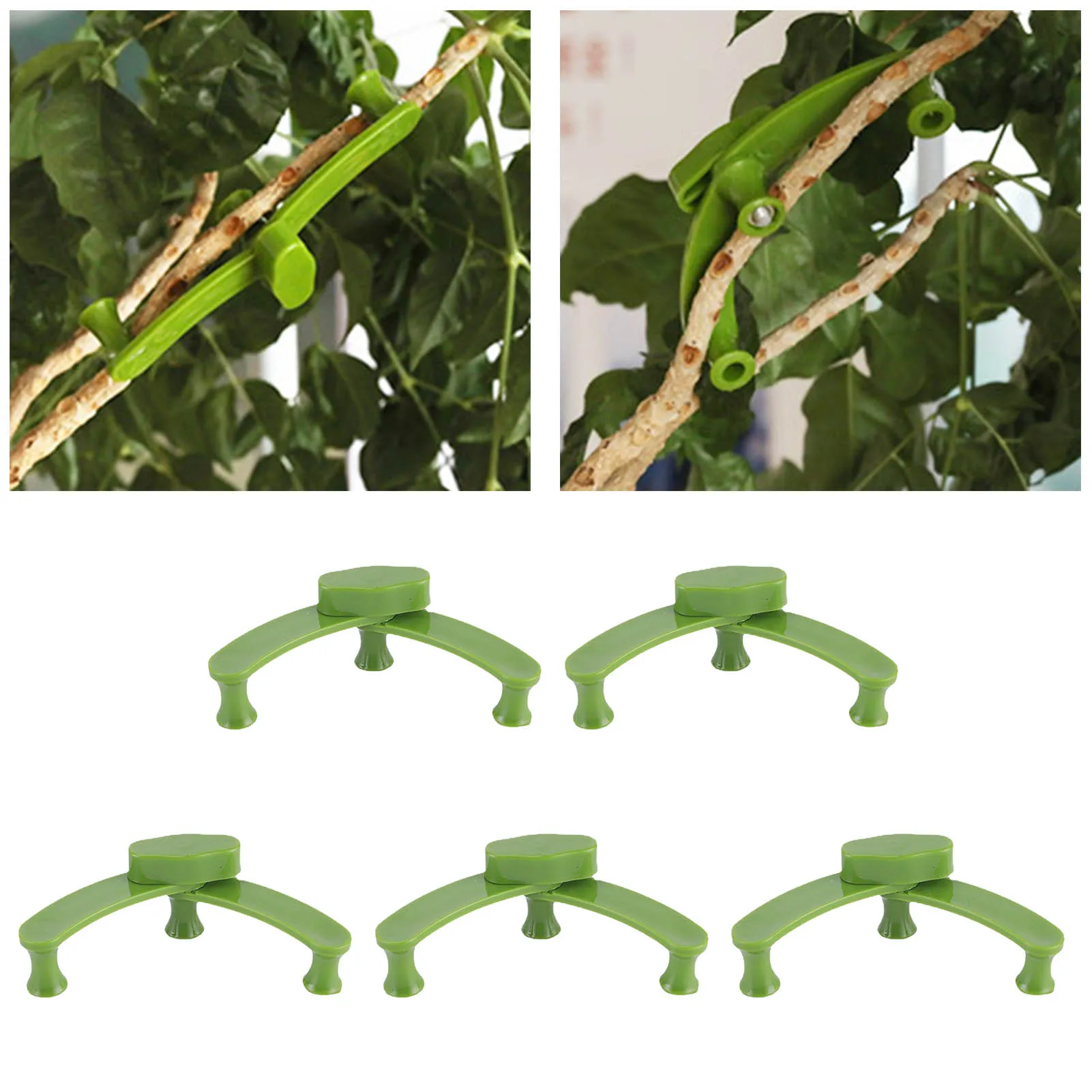 

10 шт., зажимы для фиксации растений