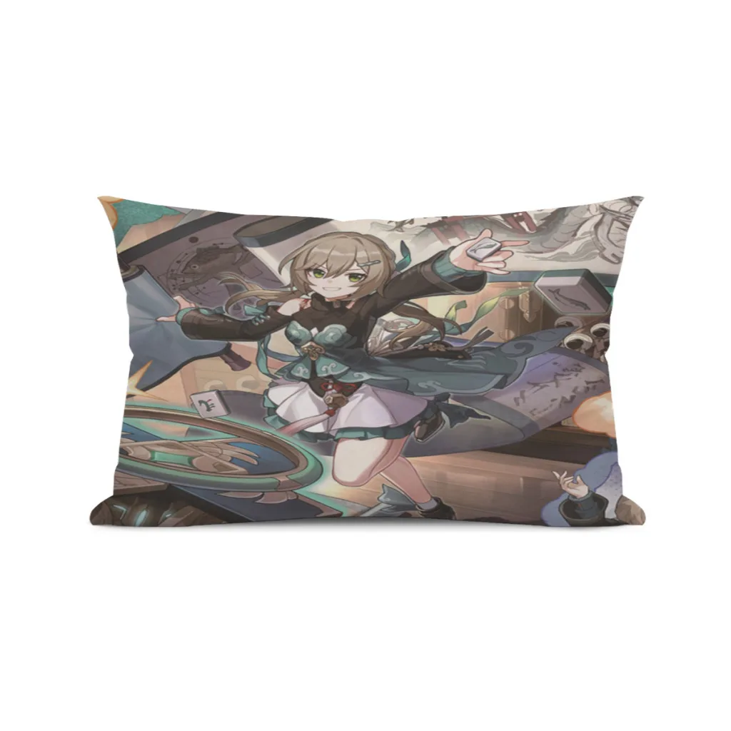 

Anime-honkai-star-rail-pillowcase-Pillowcase Pattern Dream Fashion Cushion Pillowcase Home Decor 30x50CM