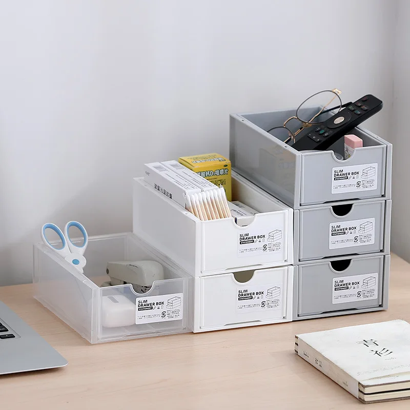 

Desktop Storage Box Cosmetics Rack Office Stationery Storage Cabinet Small Object Drawer Type Organizer Household Item Organizer