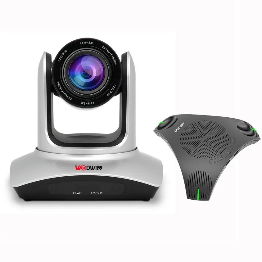 

WODWIN HD Wide Angle USB 3 Meters Pickup Microphone Conference Room Camera System