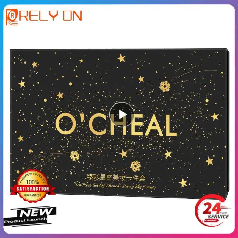 

Beauty Set Lipstick Eyeliner Lipstick Concealer Air Cushion BB Cream Eye Shadow Loose Powder Mascara Beginner Makeup Set