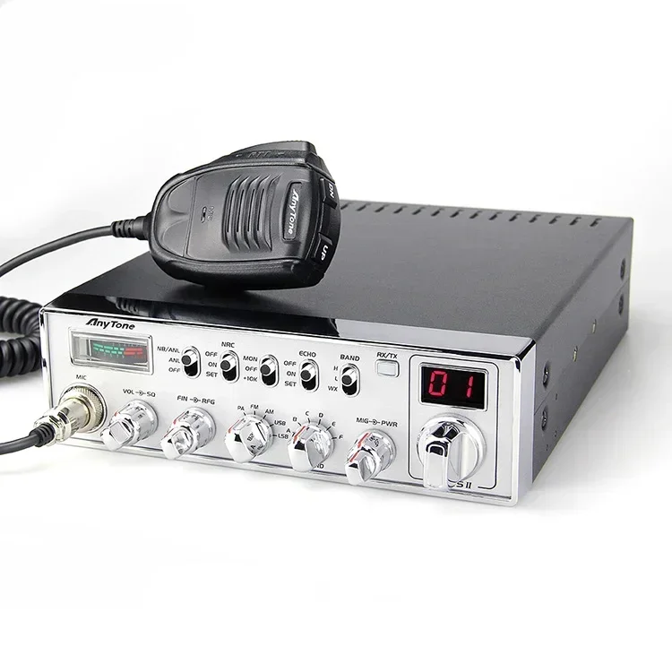AnyTone ARES II AM FM SSB CB Радио 24 715-30.105 МГц Высокая мощность Лучшие производители CB-радио