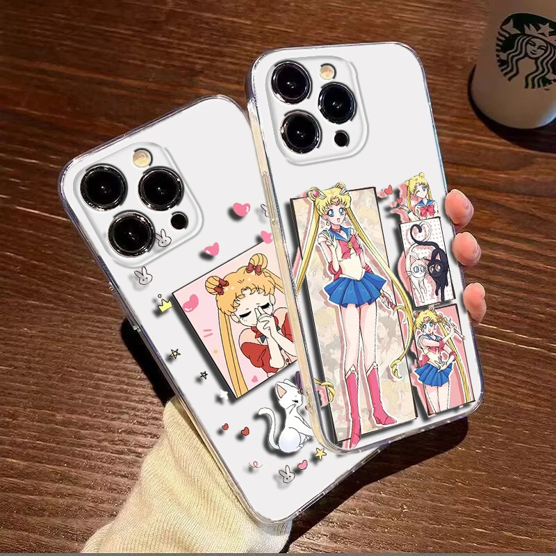 Мягкий чехол в стиле аниме Сейлор Мун для LG K71 K8 Plus K9 Lite Q510 K92 Q92 Stylo 6 7 V40 V50 V60 Velvet G9 X4