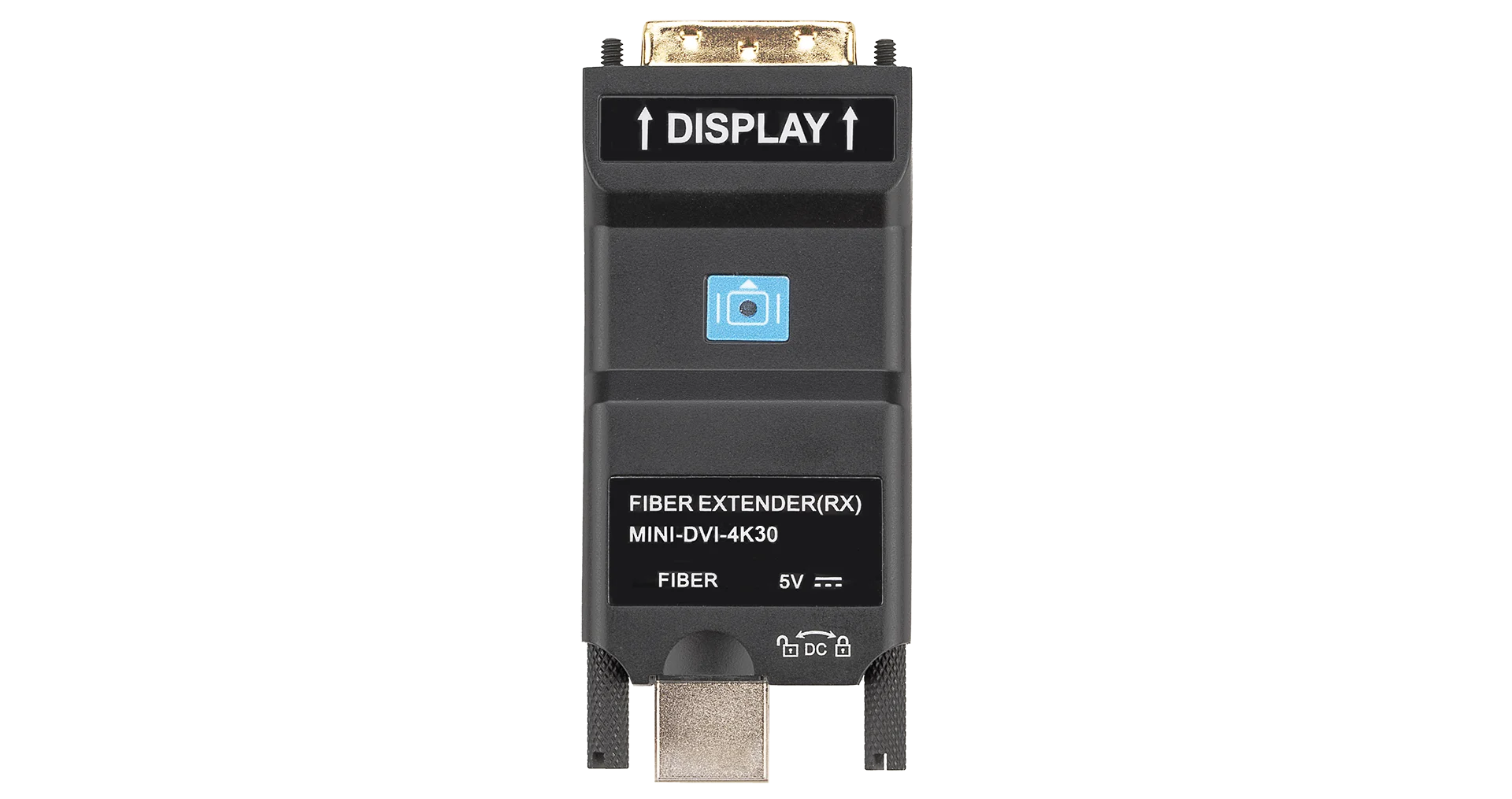 4K * 2K 30Hz MINI DVI-волоконный преобразователь одномодовый LC волоконный разъем