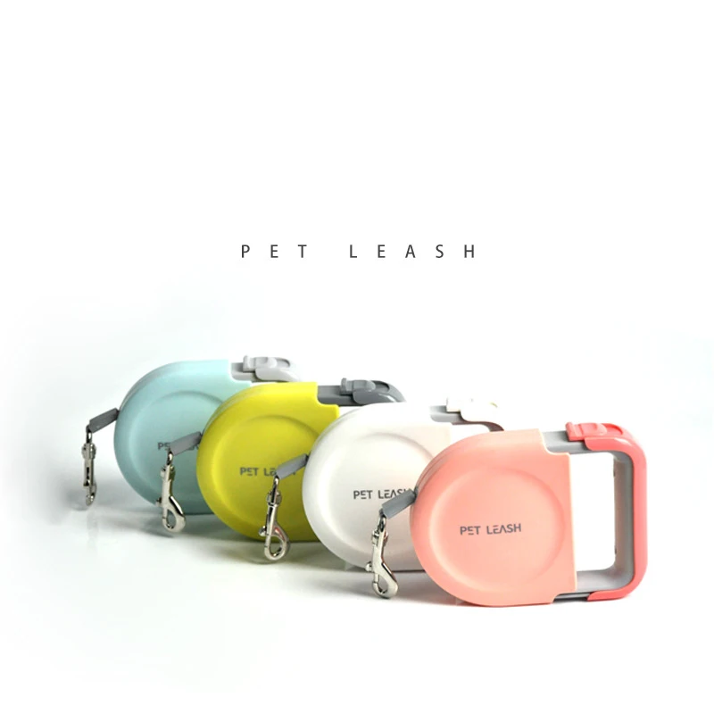 

Dog Leash 3m 5m Durable Leash Automatic Retractable Nylon Cat Lead Extension Puppy Walking Running Lead Roulette For Dogs