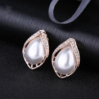 natural silver opal hand carved water drop earrings fashion boutique jewelry womens diamond inlaid earrings earrings wholesale